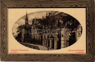 1921 Pöstyén, Pistyan, Piestany; Királysor, villák. Kiadja Gipsz H. / villas (EK)