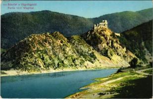 Vágvölgy, Povazie; Részlet a Vágvölgyből / Partie vom Wagthal. Paul Bender (Zürich) / Váh Valley, riverside (EK)