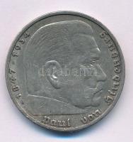 Német Harmadik Birodalom 1936A 5M Ag "Paul von Hindenburg" T:XF patina, kis ph.
German Th...