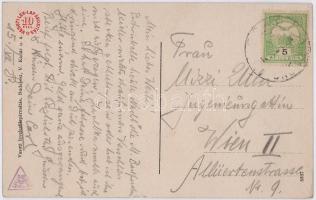 1915 Csap, Chop, Cop; utcakép, Lucsánszky János üzlete. Vasúti levelezőlapárusítás 8537. / street vi...