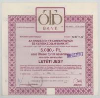 1927. Gyülevész "Gyülevész és vidéke Tejszövetkezet" üzletrészjegye 15K értékben, szelvény...