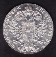 Ausztria 1780SF Thaler Ag "Mária Terézia" utánveret T:1