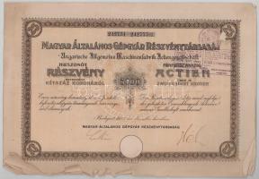 Budapest 1906. "A Magyar Jelzálog-Hitelbank Nyeremény-Kötvénye" "A" részkötvény ...