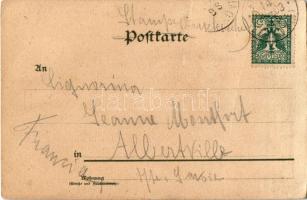 1903 Zur Erinnerung a. d. 90. Geburtstag Sr. Heiligkeit Papst Leo XIII / Pope Leo XIII. Art Nouveau,...