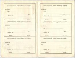 Budapest 1912. "Magyarországi Tanítók Bankja Részvény-Társaság" részvénye 100K-ról T:XF