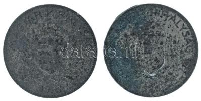 1926-1937. 1P Ag (2xklf) T:F patina
Adamo P6