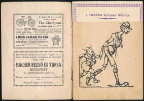 Ács Sándor: Zoro és Huru, mint cserkészek. Cserkészvígjáték 3 felvonásban. 32p