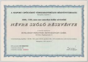 Vegyes 7db-os, 1990 körüli értékpapír tétel, benne: "A Magyar Posta Körzeti Telefonkötvénye&quo...