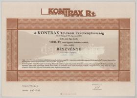 Vegyes 7db-os, 1990 körüli értékpapír tétel, benne: "A Magyar Posta Körzeti Telefonkötvénye&quo...