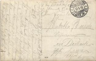 1915 Cléry-sur-Somme, Deutsche Heldengräber / WWI German military cemetery, heroes' graves. pho...