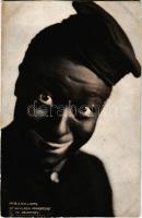 Mr B.A. Williams as Shylock Homestead in Dahomey. Raphael Tuck &amp; Sons, Series 2087, Coon Studies Postcard (vágott / cut)