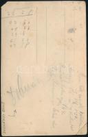 ca 1925 Hangversenyzenekar csoportképe Dohnányi Ernő (1877-1960) zeneszerző autográf aláírásával 14x...