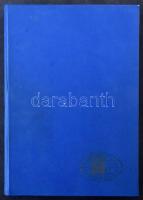 12 vastag fekete lapos jó A4-es berakó (benne 44 db modern bélyegzett svájci bélyeg)