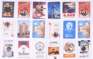 ca 1985 36 db jugoszláv kártyanaptár