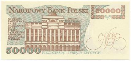 Lengyelország 1989. 50.000Zl T:AU
Poland 1989. 50.000 Złotych C:AU
Krause P#153