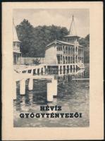 1960 Hévíz gyógytényezői 53p. képes füzet,