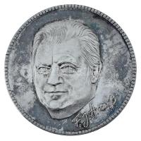 Német Szövetségi Köztársaság 1980. "Franz Joseph Strauss bajor miniszterelnök" jelzett Ag ...