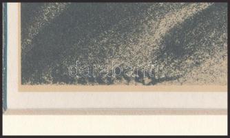 Ruzicskay György (1896-1993): Alakok. Algráfia, papír, jelzett az algrafián, paszpartuban, 24,5×18,5...