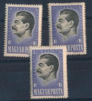 1947 Harminc éves a Szovjetunió 3 db sor (12.000)