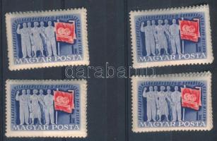 1949 Szakszervezet 4 db sor (14.400)