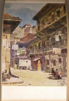 Budapest, A régi Budapest V. sorozat. Kiadja a Műemlékek Országos Bizottsága - 12 képeslap tokban, a...