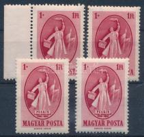 1949 Puskin 4 db bélyeg (12.000)