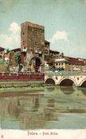 Padova Ponte Molino litho