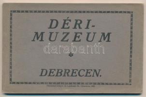 Debrecen, Déri Múzeum képeslapfüzet 12 lappal. Tiszántúli Könyv- és Lapkiadó Rt.