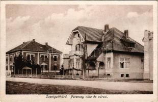 Szentgotthárd, Ferenczy villa és városi. Németh Vilmos kiadása