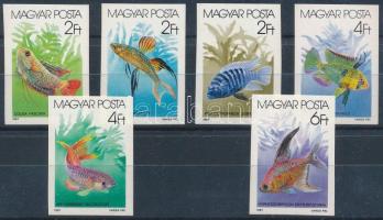 1987 Akváriumi díszhalak (II.) vágott sor (5.500)