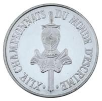 Lebó Ferenc (1960-) 1991. "Participants / XLIV. Championnats du Monde d'Escrime (XLIV. Vív...