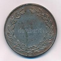 1954. "Csepel Autógyár 5 év" kétoldalas, bronzozott Zn emlékérem, hátoldalán "232&quo...