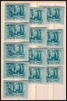 1941 Repülő alap (II.) 13 db sor (10.400)