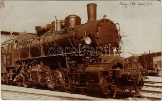 Gőzmozdony / locomotive. photo + "Gőzmozdony Szaklap, Lokomotive Zeitung"
