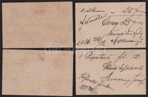 cca 1886-1888 Iparművészeti Különlegességek Raktára Honi Iparművészeti Vállalat Morzsányi József tag...