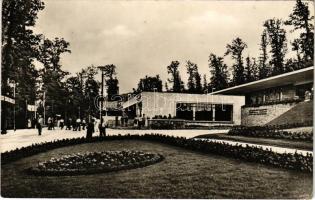 1959 Budapest XII. Úttörővasút állomása, vasútállomás. Képzőművészeti Alap (Rb)