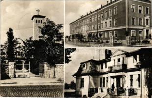 Esztergom-Tábor, látképek. Képzőművészeti Alap Kiadóvállalat (gyűrődések / creases)