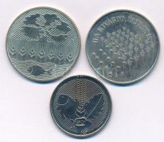 1984. 100Ft Cu-Ni "FAO - Ha kivágod, ültess is!" + 1985. 20Ft Cu-Ni "FAO" kapszu...