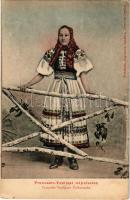 Trencsénteplic, Trencianske Teplice; Trencsén-Tepliczi népviselet. Wertheim Zsigmond kiadása / Trencsén-Tepliczer Volkstracht / Slovak (Upper Hungarian) folklore (EK)