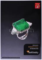 Kinsky aukciós katalógus órák és ékszerek témakörben, 2023.