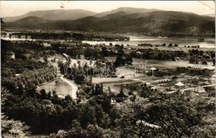 Verőce, Nógrádverőce; látkép. Képzőművészeti Alap Kiadóvállalat (gyűrődés / crease)