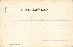 Trencsénteplic, Trencianske Teplice; Tiszti gyógyház. Steiner Ármin kiadása / spa, K.u.K. military o...