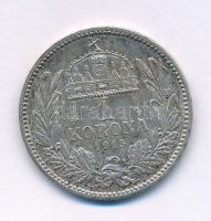 1915KB 1K Ag "Ferenc József" T:XF Adamo K5.1