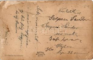 Csak párosan szép az élet! Humoros művészlap / love couple humour art postcard s: Kaszás Jámbor (Rb)