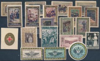 20 db 1. világháborús segélybélyeg