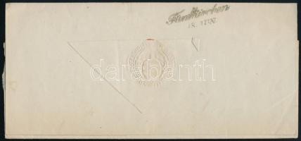 ~1843 Hivatalos levél "NEUSOHL." - "Fünfkirchen"