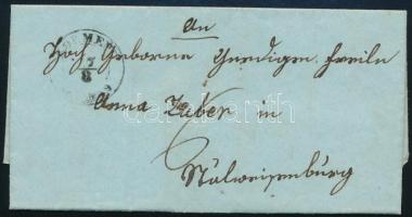 1848 Portós levél "KÖRMEND"