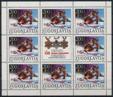 1987 Alpesi sí világbajnokság Mi 2215 kisív