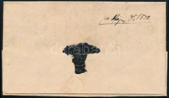 1838 Hivatalos levél "NESZMÉLY" - Pápa