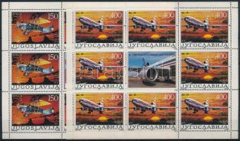 1987 Polgári repülés Mi 2213-2214 kisívpár